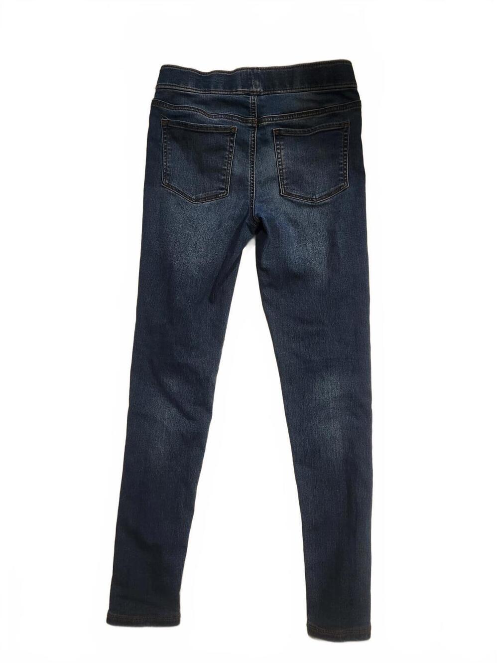SO pull on Jeans. Girls Size 14. 25 inch inseam. Stretchy and comfortable - Picture 4 of 4